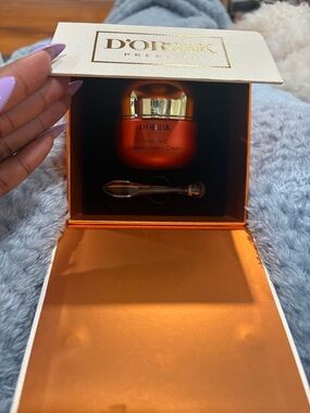 D'OR24K Vitamin C Concentrated Cream - Orange & Gold Jar